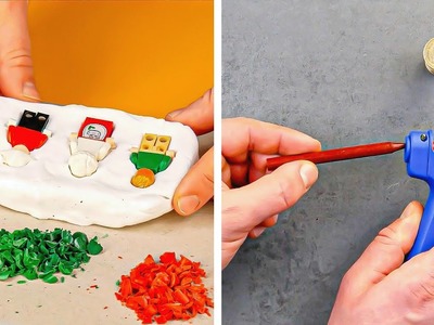 7 idées DIY géniales avec des crayons de cire | Être créatif avec de la cire
