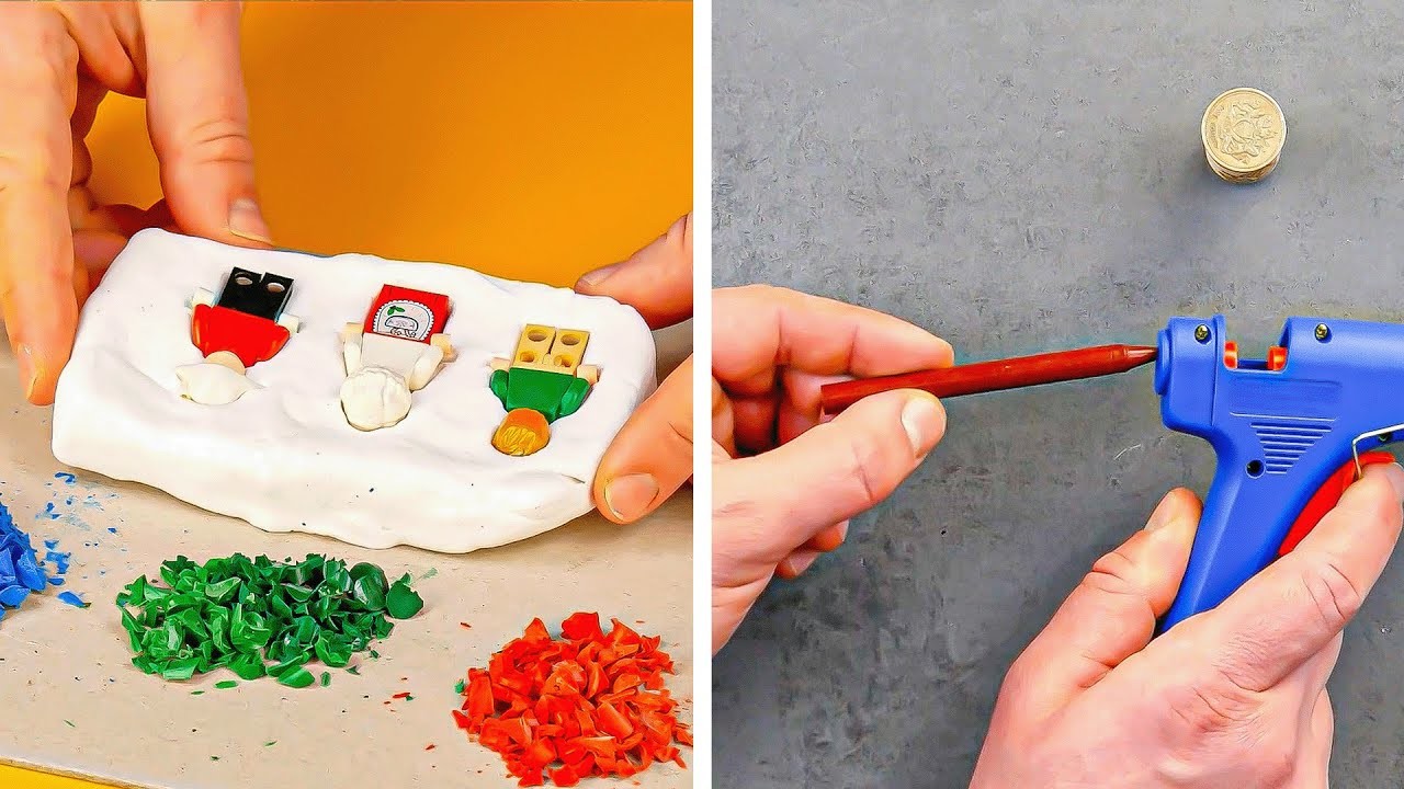 7 idées DIY géniales avec des crayons de cire | Être créatif avec de la cire