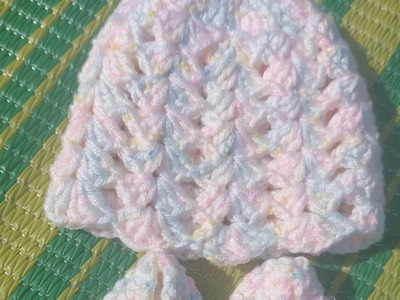 Crochet baby cap