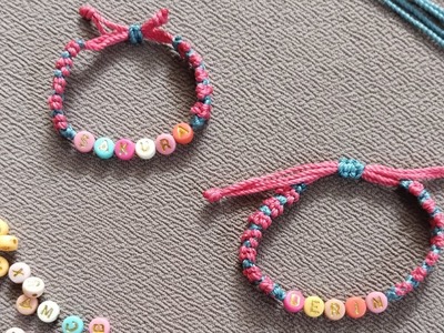 Macrame Bracelet with Beads