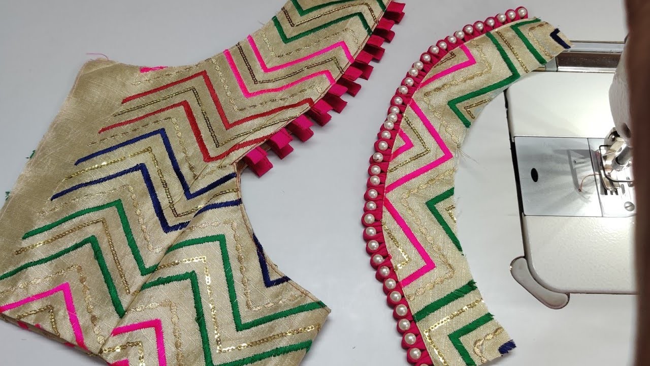 Model blouse Design Cutting and stitching । Back neck design। Blouse Design। #diy #sewing #love
