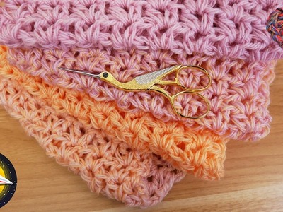 Crochet | Super écharpe avec dégradé de couleurs | Echarpe avec 1 pelote pour l'hiver