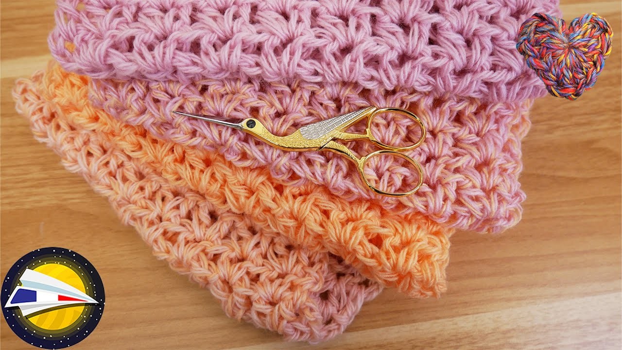 Crochet | Super écharpe avec dégradé de couleurs | Echarpe avec 1 pelote pour l'hiver