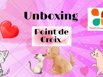 Unboxing #paintbynumberday #paintbynumerdaypointdecroix #pointdecroix #promotion #cadeaudenoel