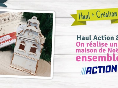 Haul Action - Novembre 2022 - On réalise une maison en bois ensemble #scrapbooking #actionscrap
