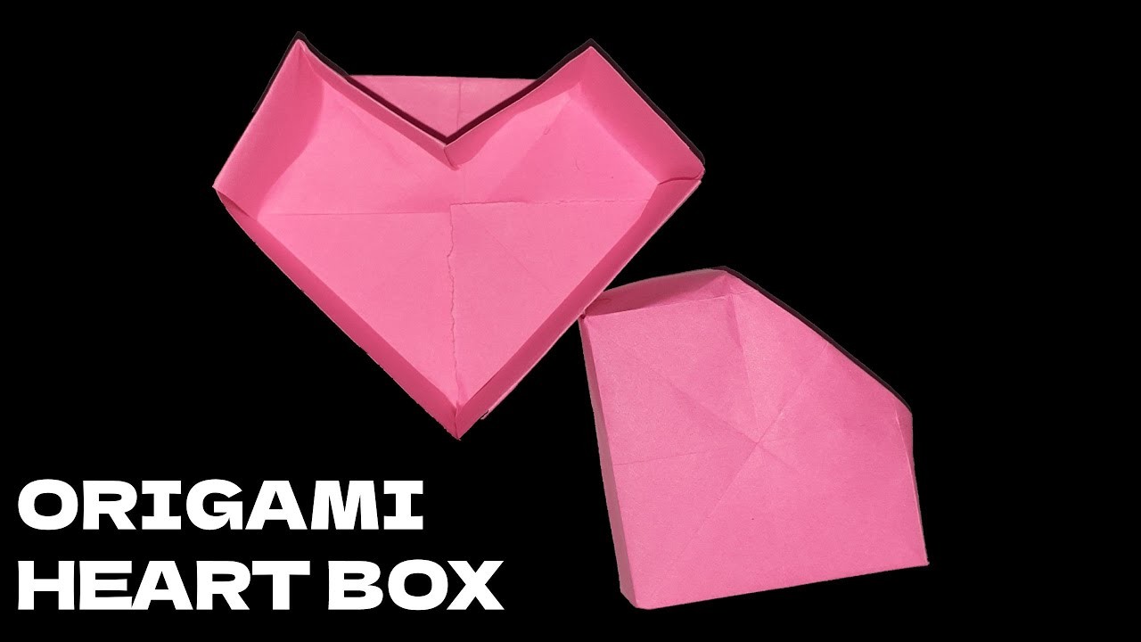 Origami Heart Box *Valentines Origami*