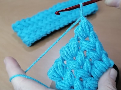 WOWWW????AMAZİNG! Look what I did with the hairpin ???? crochet bandana model tığişi örgü bandana modeli