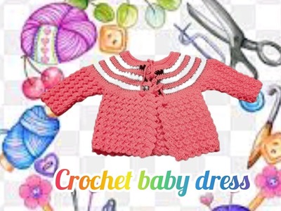 Crochet baby sweter
