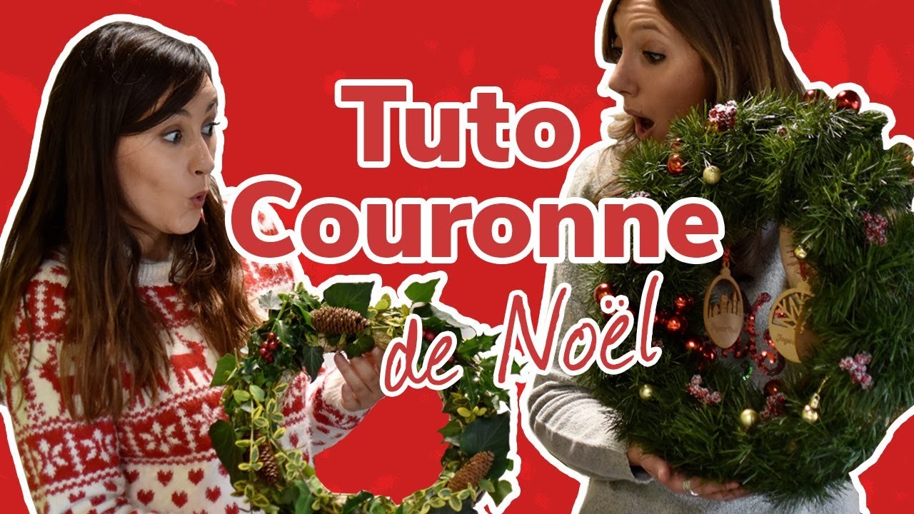 Comment réaliser sa couronne de Noël ? ????