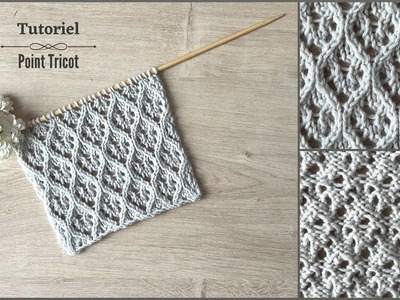 #302 Point Fantaisie au Tricot???? - Maïlane - #tutorial #knitting #knittingpattern #beautiful #pattern