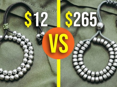$12 VS $265 Mala Komboloi Bracelet | @aroundsquare  Sigma MK Ultras