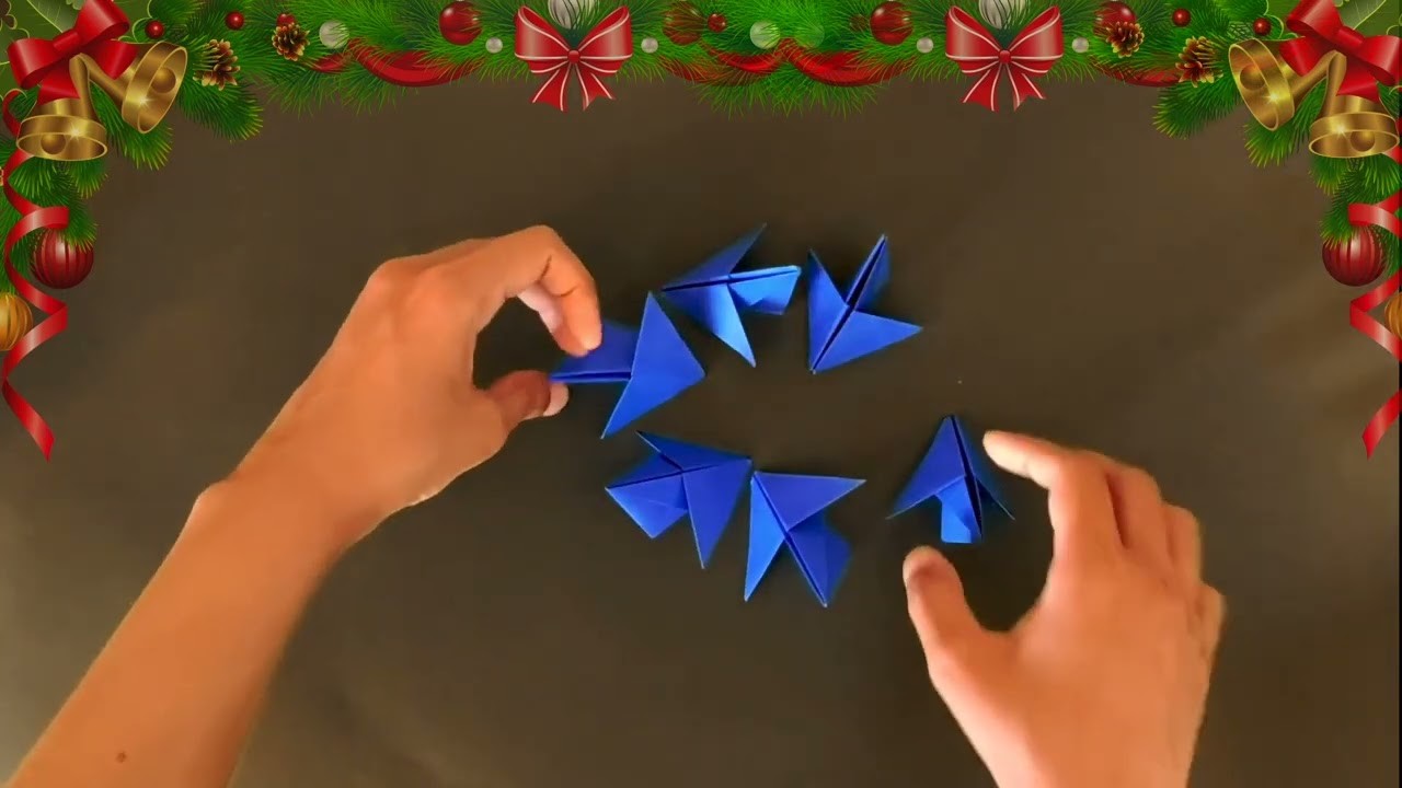 #origamichristmas  #star #paperstar   #christmas #Paperdiy #paperart #origami