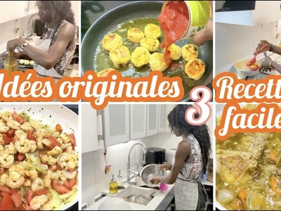 TOUS EN CUISINE ????‍????3 RECETTES ORIGINALES????️ FACILES ET DELICIEUSES????